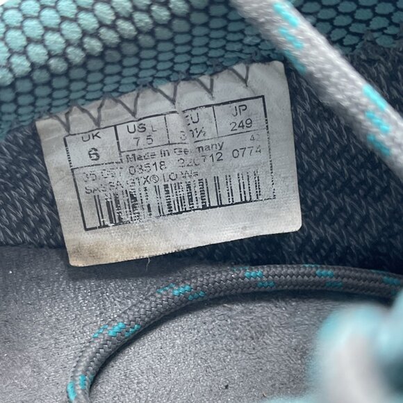 LOWA Sassa GTX Low Hiking Trekking Shoes Ice Blue Women's Size 7.5 US - Picture 16 of 16